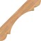 Ekena Millwork 5 1/2"W x 30"D x 30"H Olympic Smooth Knee Brace, Western Red Cedar BRC06X30X30OLY00SWR - alternate 4